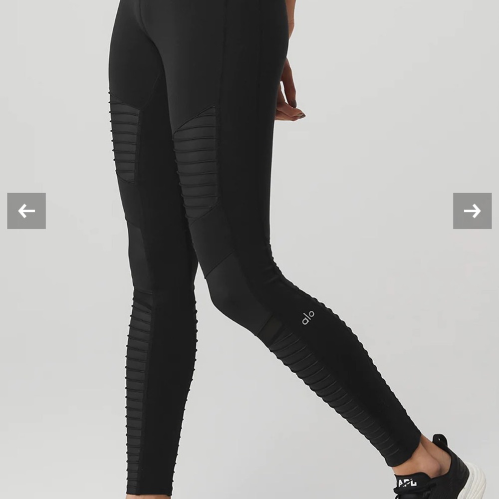Alo Yoga High-Waist Moto Leggings - Picture 2 of 5